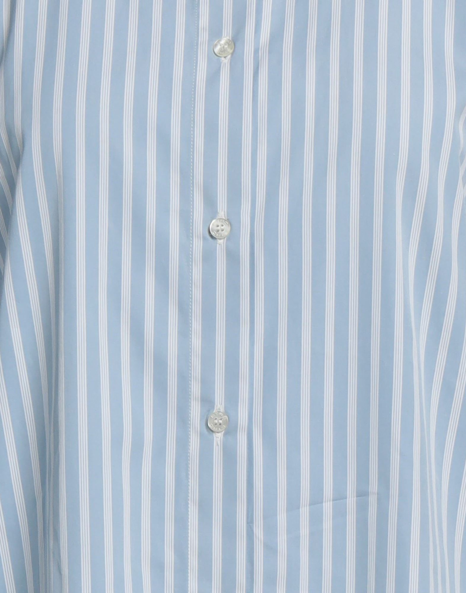 Light blue Women's Striped Shirt - 4