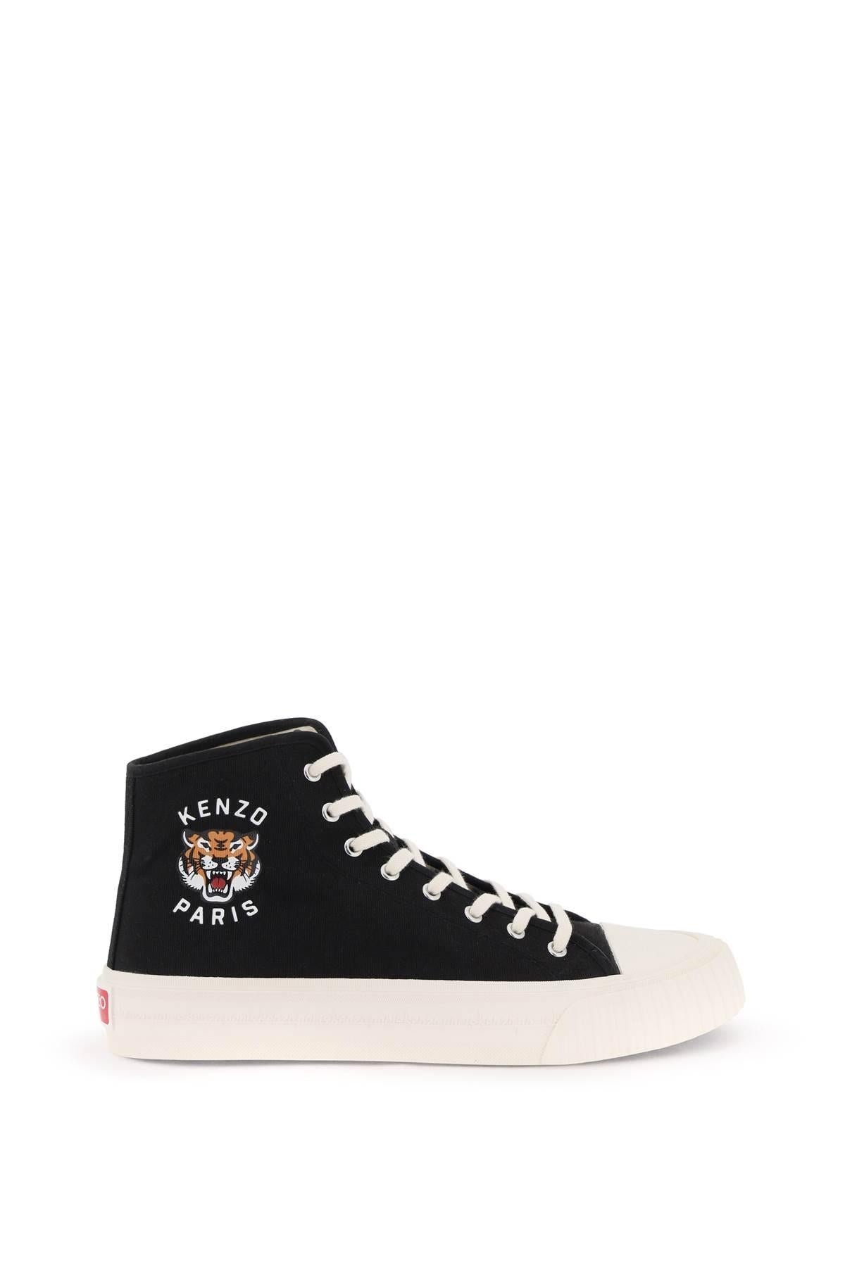 Canvas high-top sneakers - 1