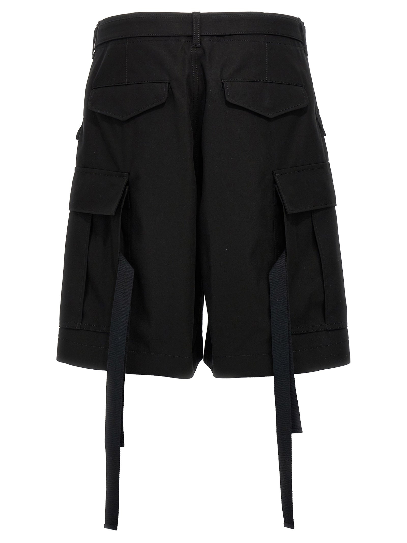Sacai Men Cargo Bermuda Shorts - 2
