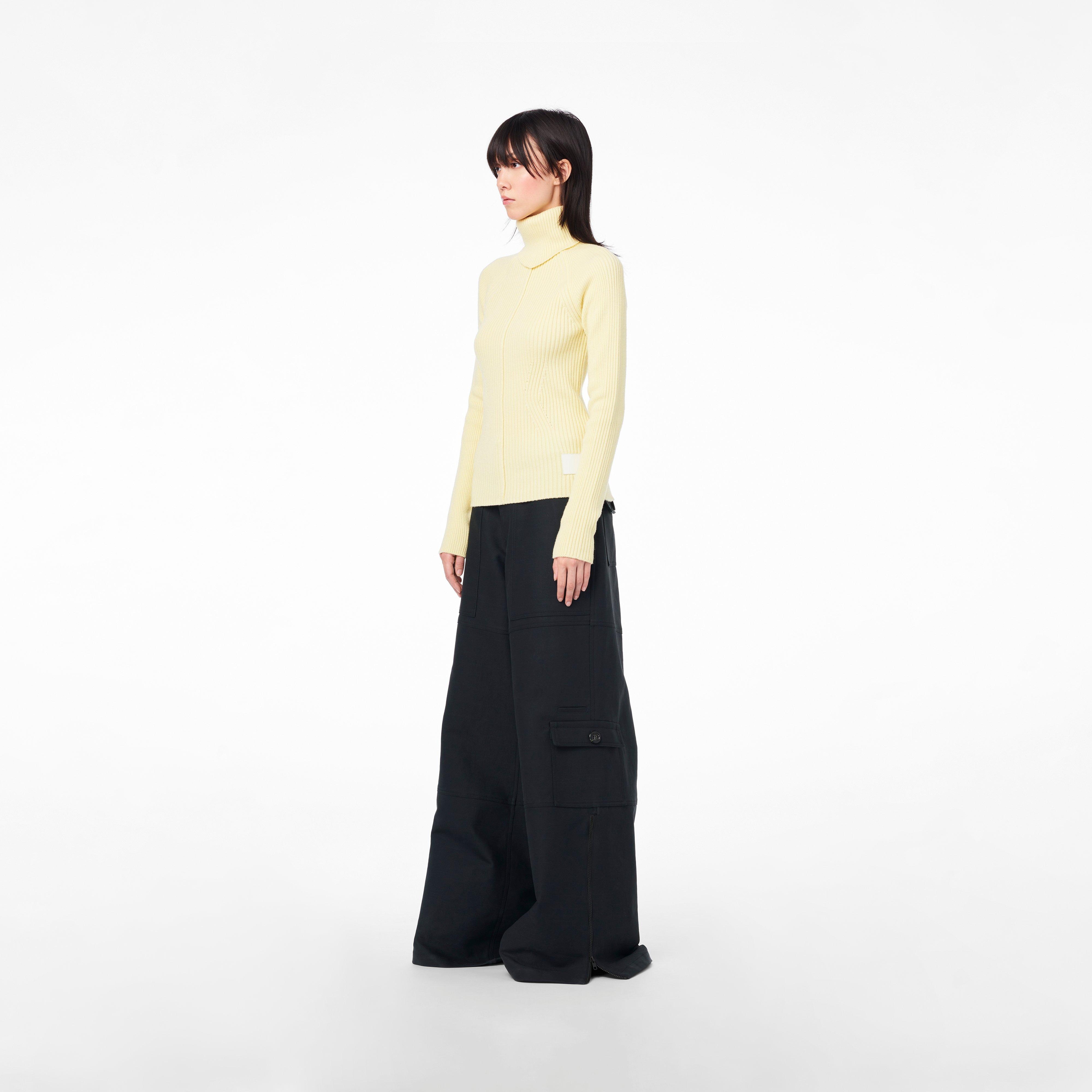 THE RIBBED TURTLENECK - 5