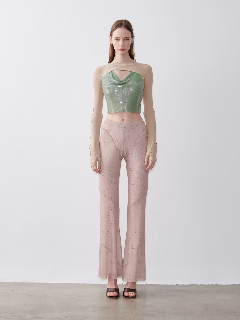 POSTER GIRL SABINNA SLEEVES TAUPE outlook