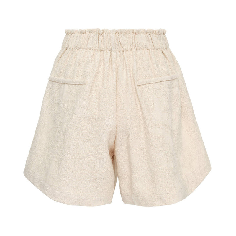 RENLI SU Contrast Trim Shorts outlook