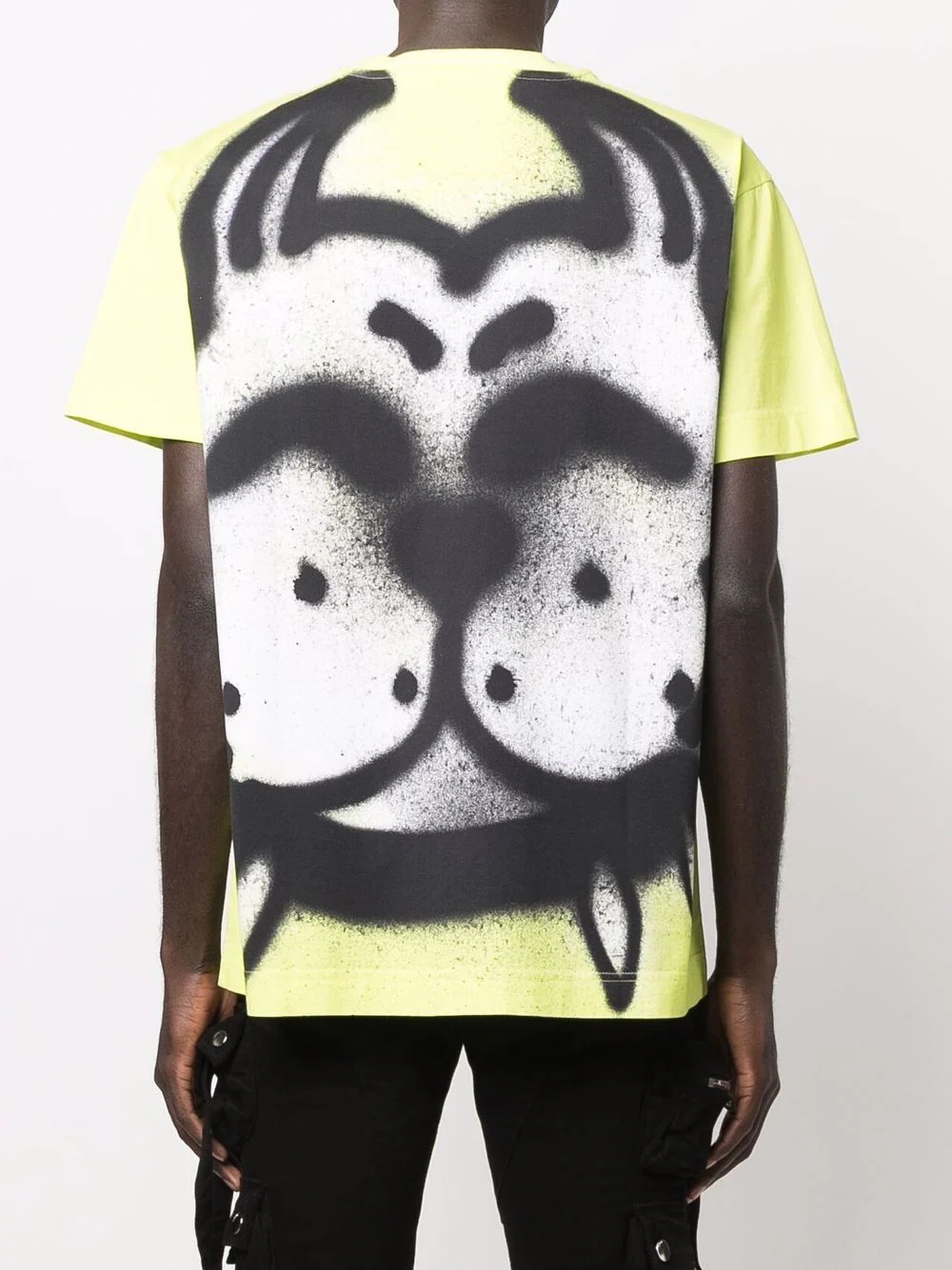 X Chito graffiti print oversized T-shirt - 4