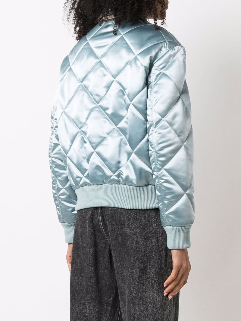 Iconic Plein Quilted Bomber jacket 4