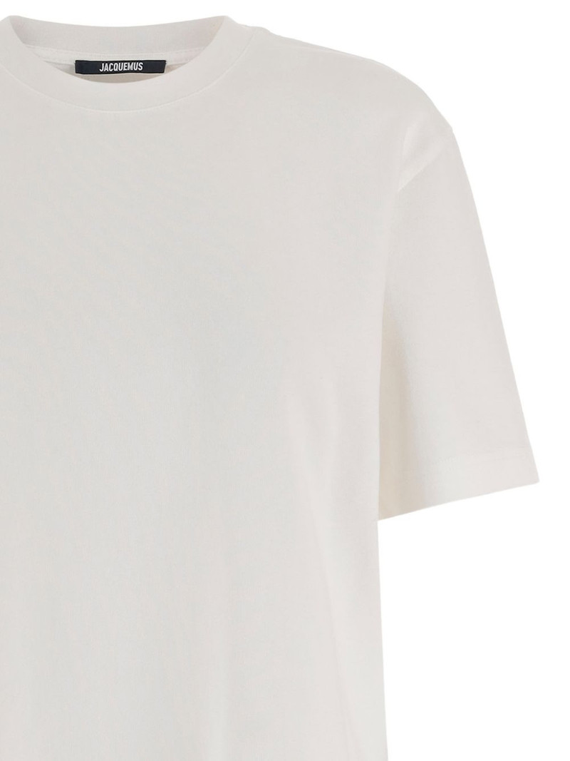 logo-lettering crew-neck T-shirt 3
