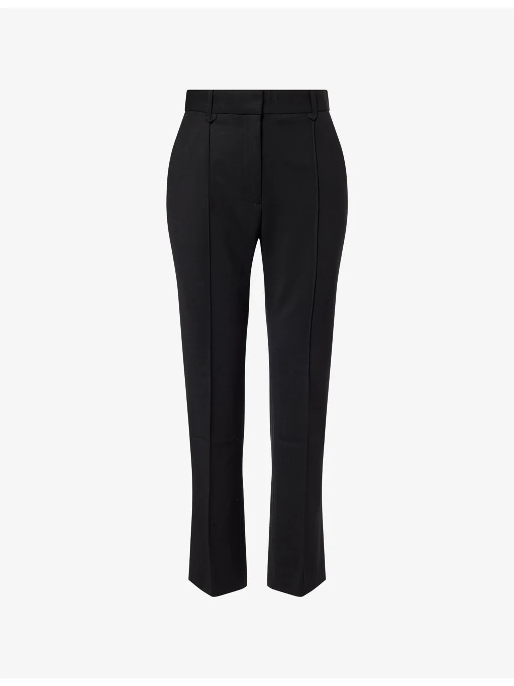 Issa Crop-Leg Stretch-Wool Trousers - 1