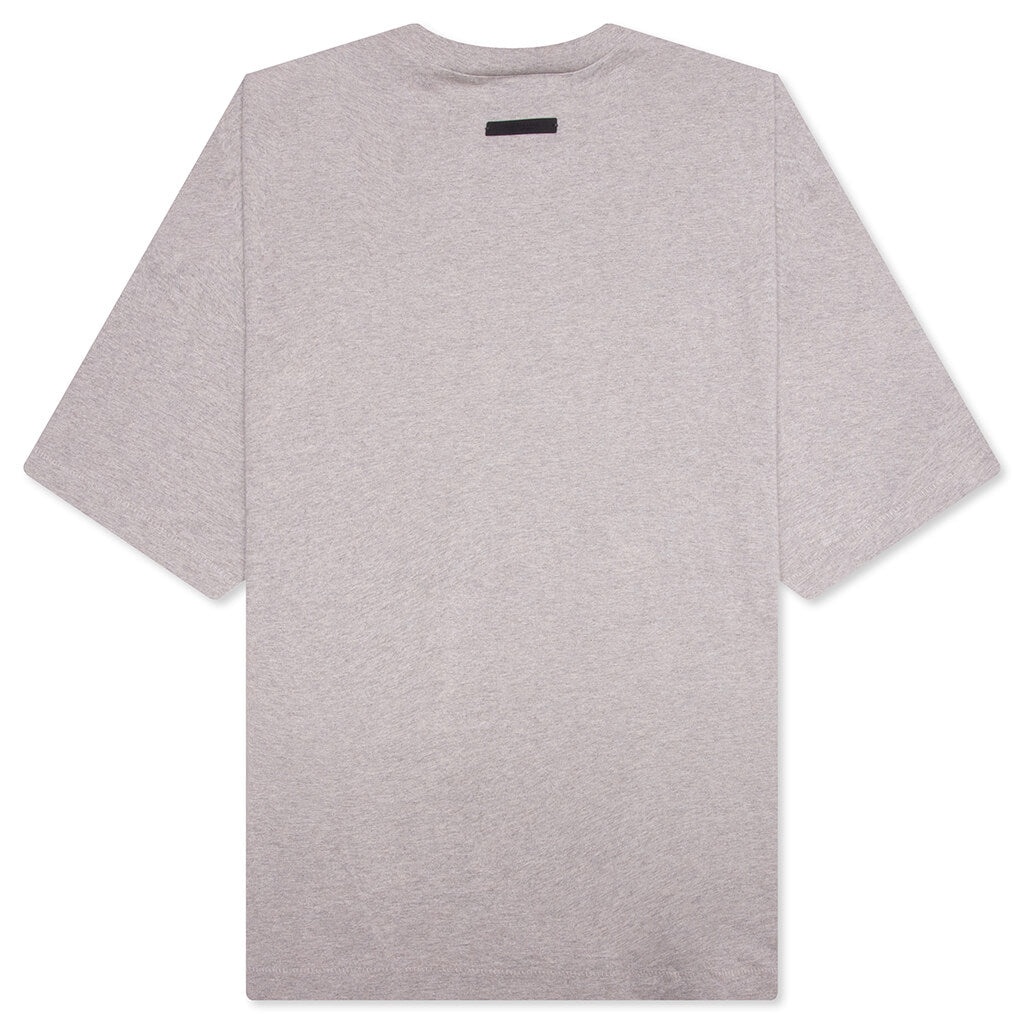 JERSEY CREWNECK TEE - DARK HEATHER - 2