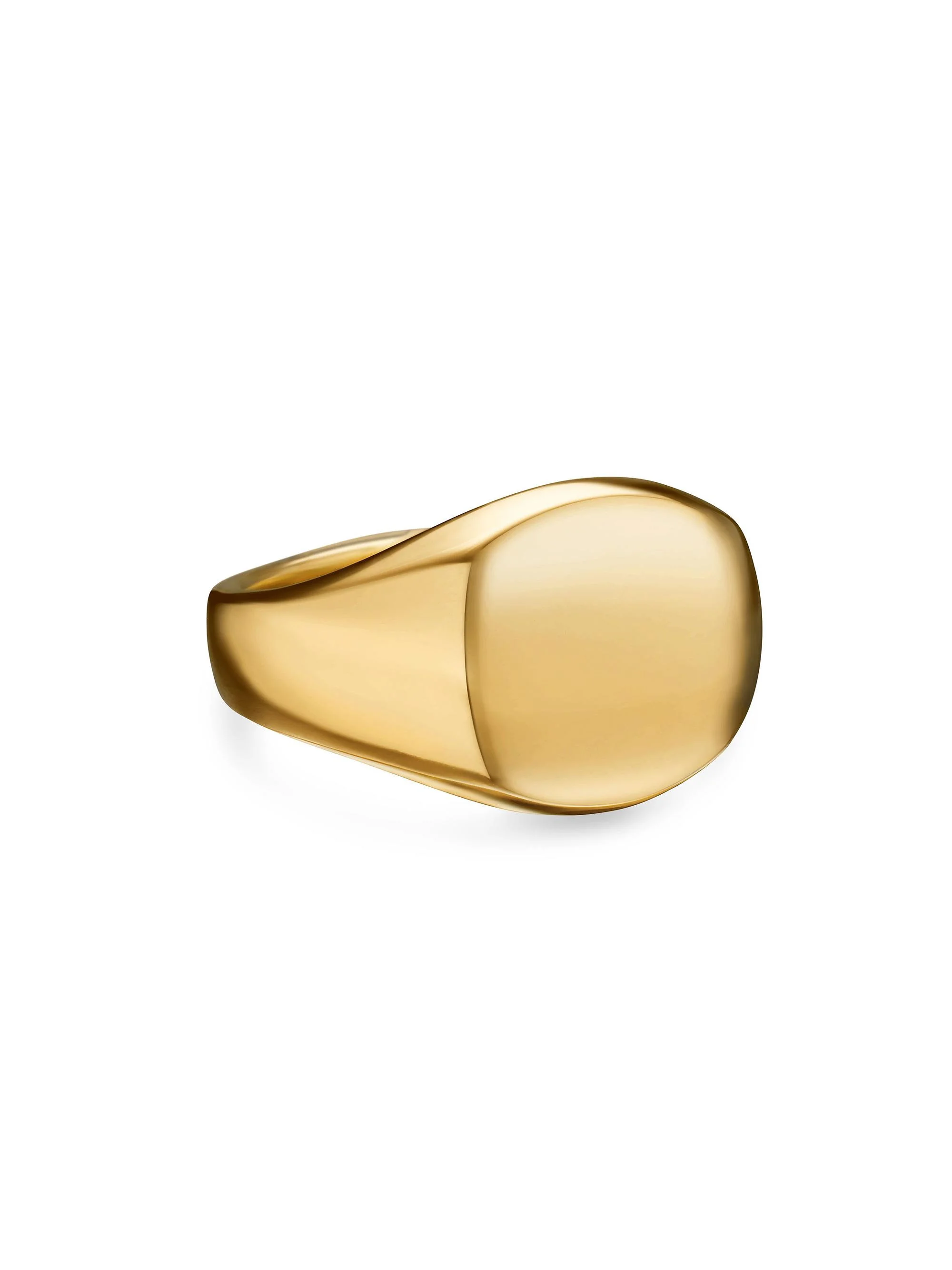 Men's Streamline Pinky Ring in 18K Yellow Gold - Gold - 1
