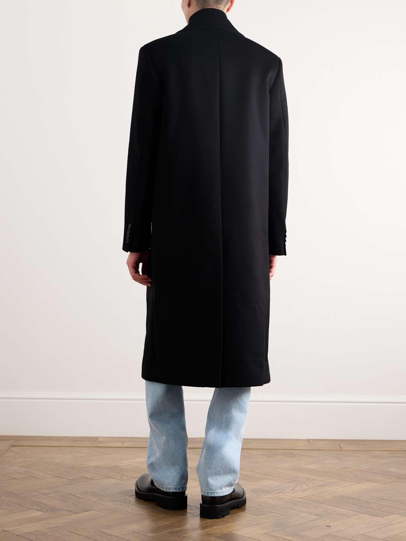 Wool and Cashmere-Blend Coat - 4