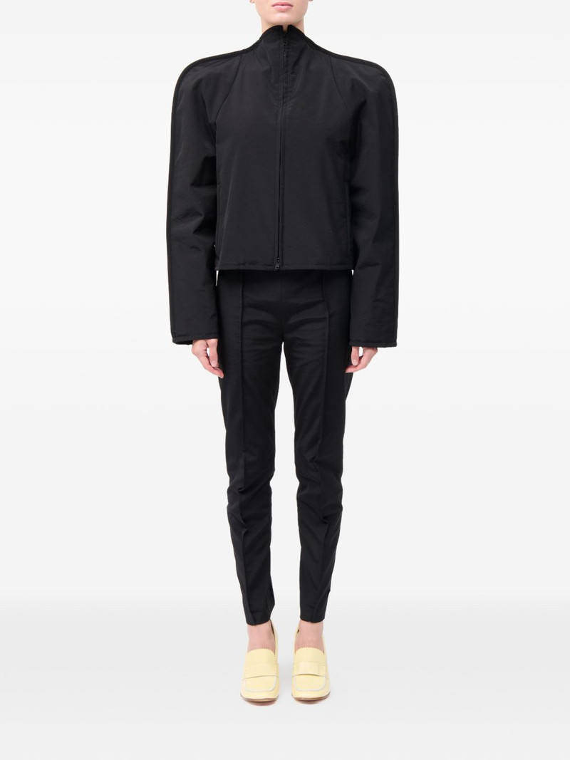 MM6 Maison Margiela zipped cropped jacket outlook