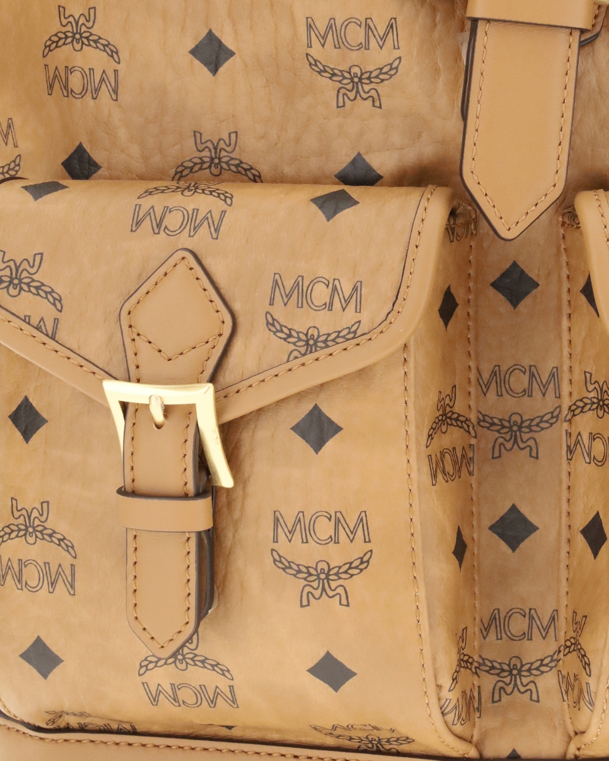 Printed canvas Backpack - 3