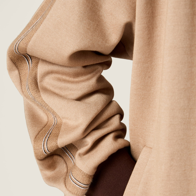 Jersey zipper sweatshirt 4