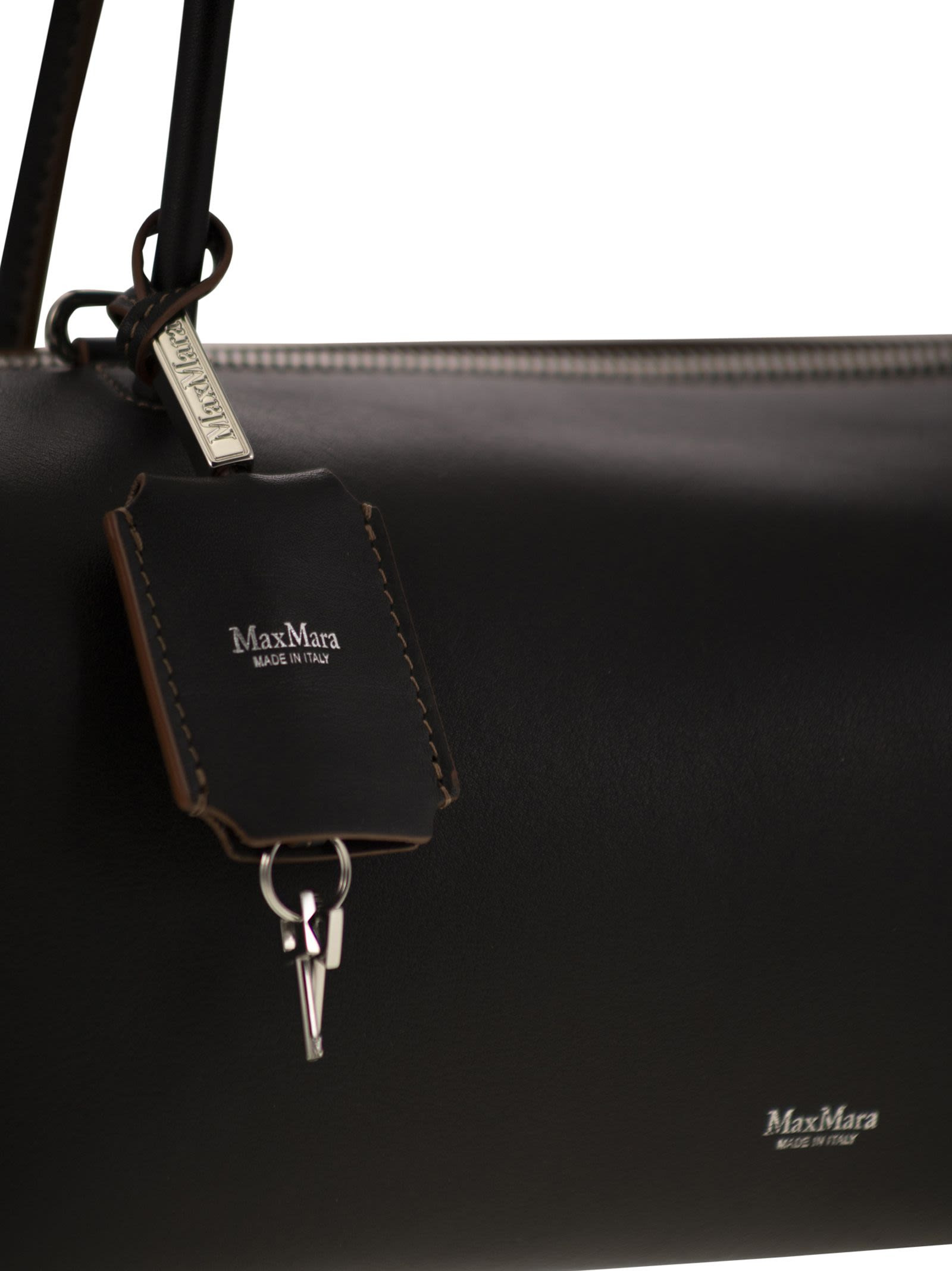 Maxmara Women Holdallstring - Natural Leather Satchel - 5