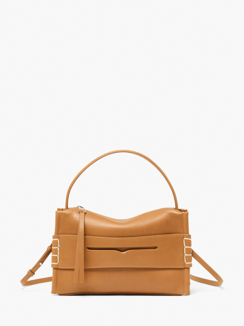 가죽 Loafer 부대 tan - 1