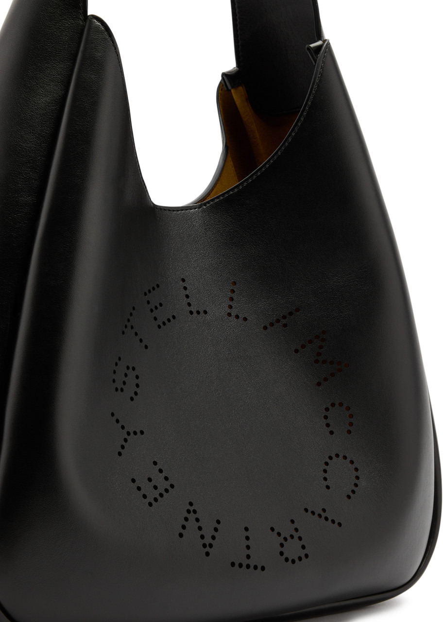Stella Logo faux leather shoulder bag - 3