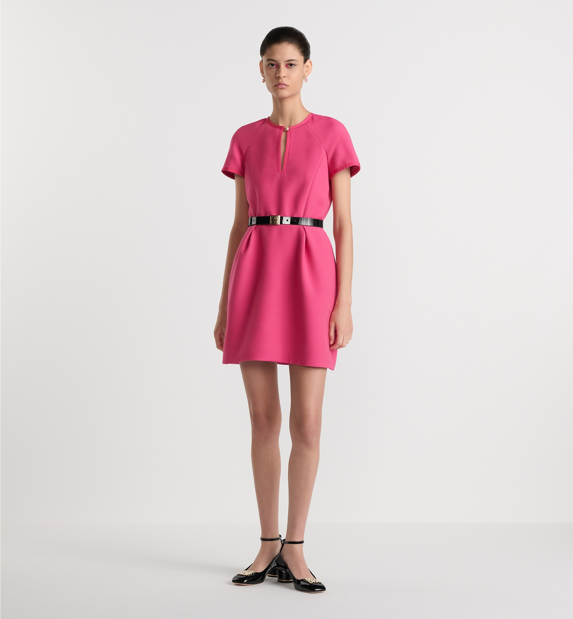 Miss Dior Short Belted Dress - 3
