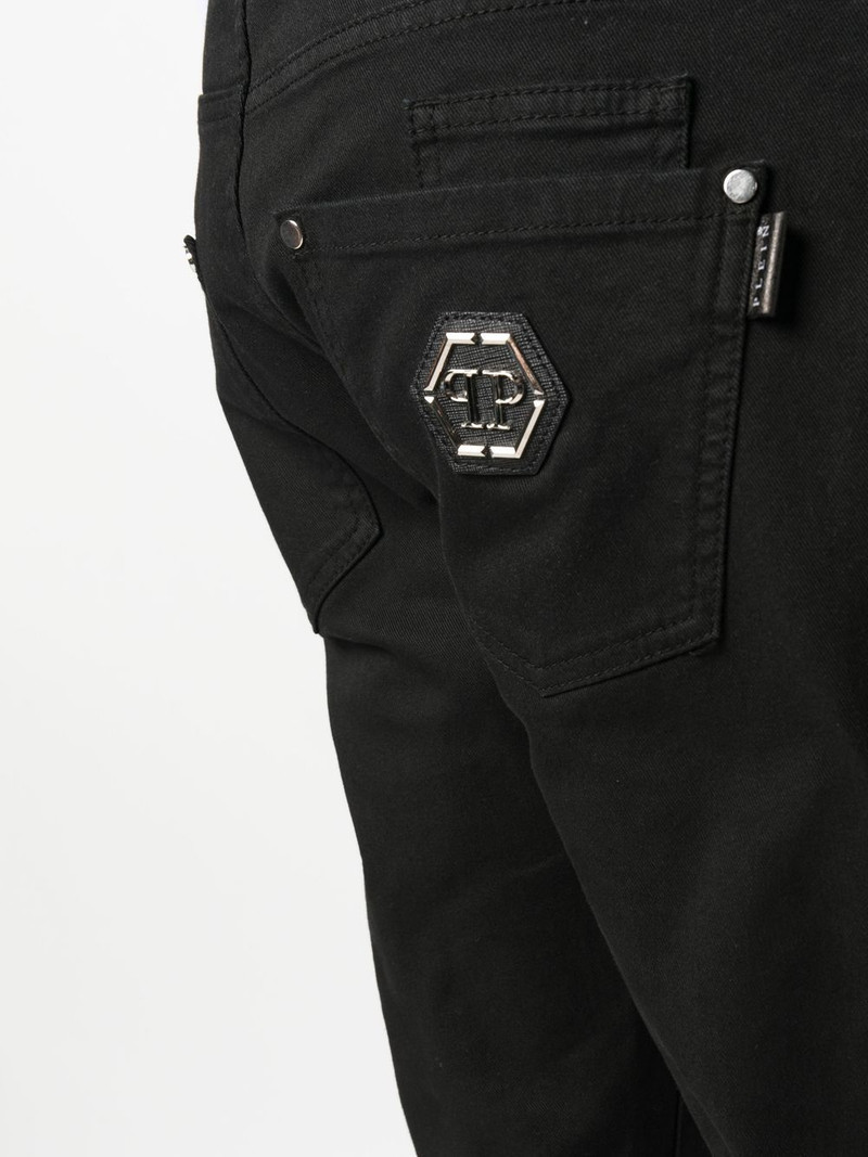 Hexagon mid-rise slim-cut jeans 5