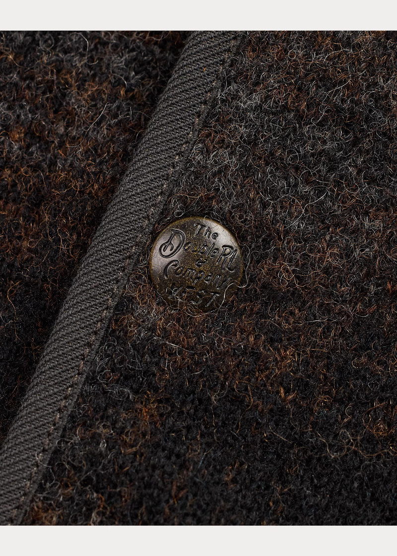 Plaid Wool-Cotton Vest 3