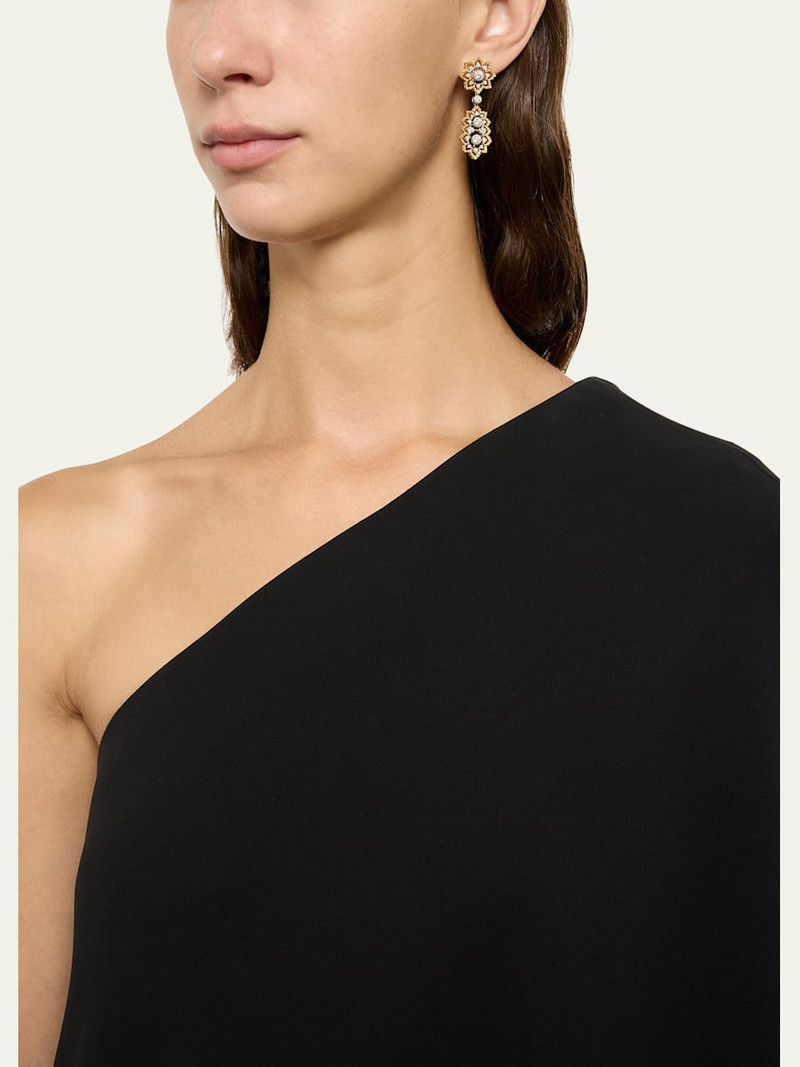 Buccellati 18K Yellow and White Gold Diamond Rombi Earrings outlook