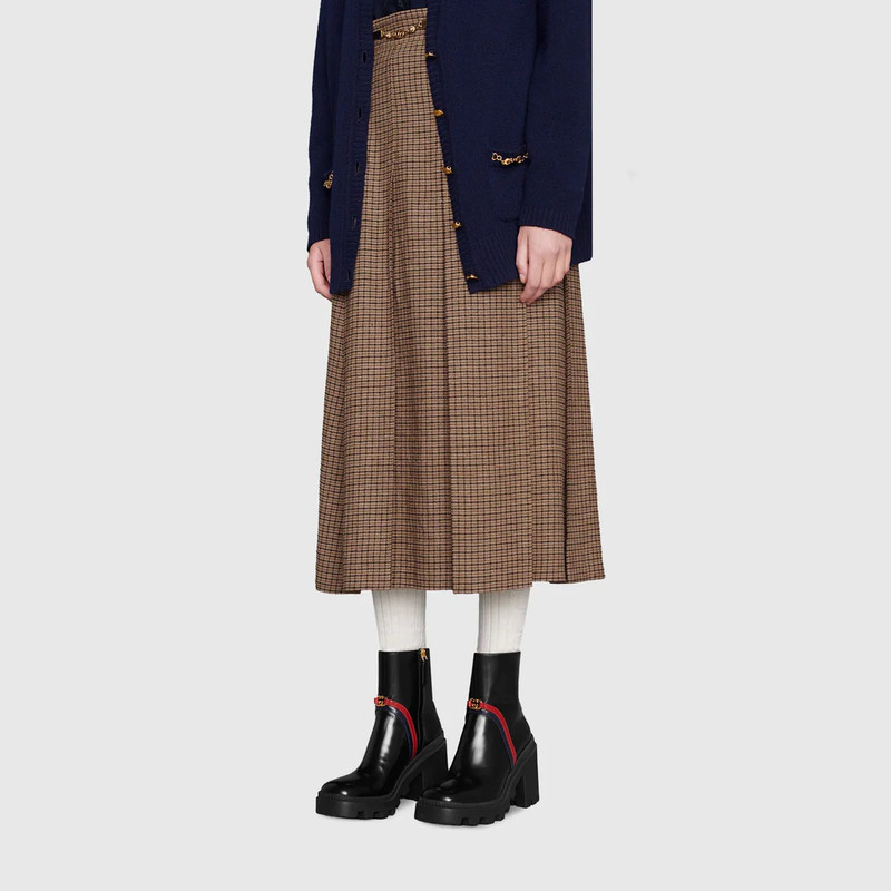 Women's ankle boot with Interlocking G 5