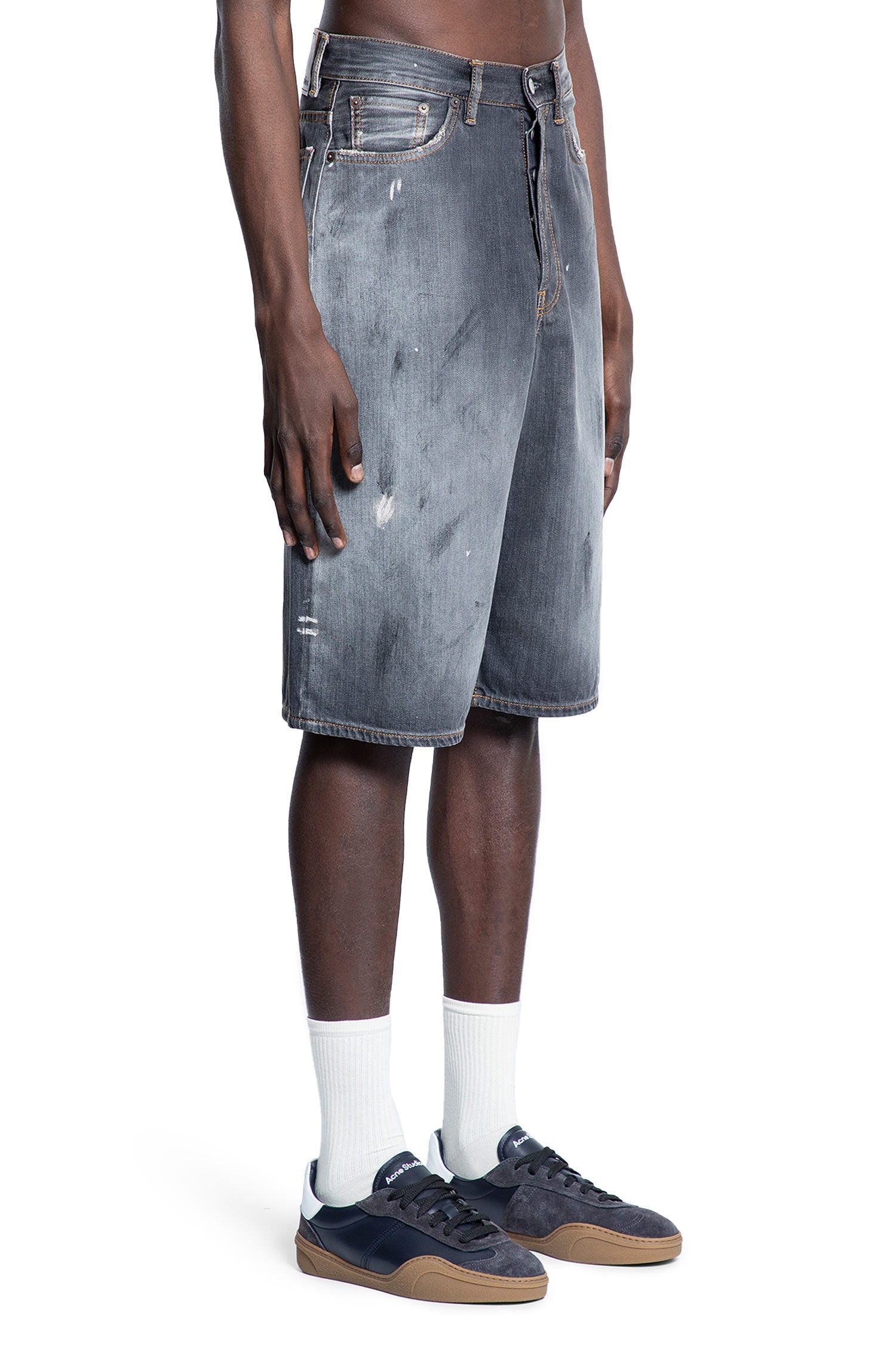 Acne Studios Loose-Fit-Denim-Shorts | antonioli | REVERSIBLE