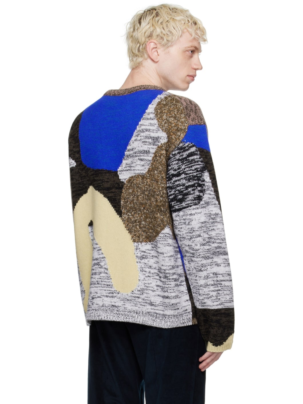 Multicolor Jacquard Sweater - 3