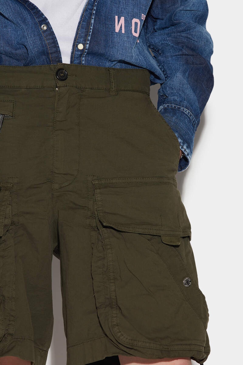 CARGO BAGGY SHORTS - 5