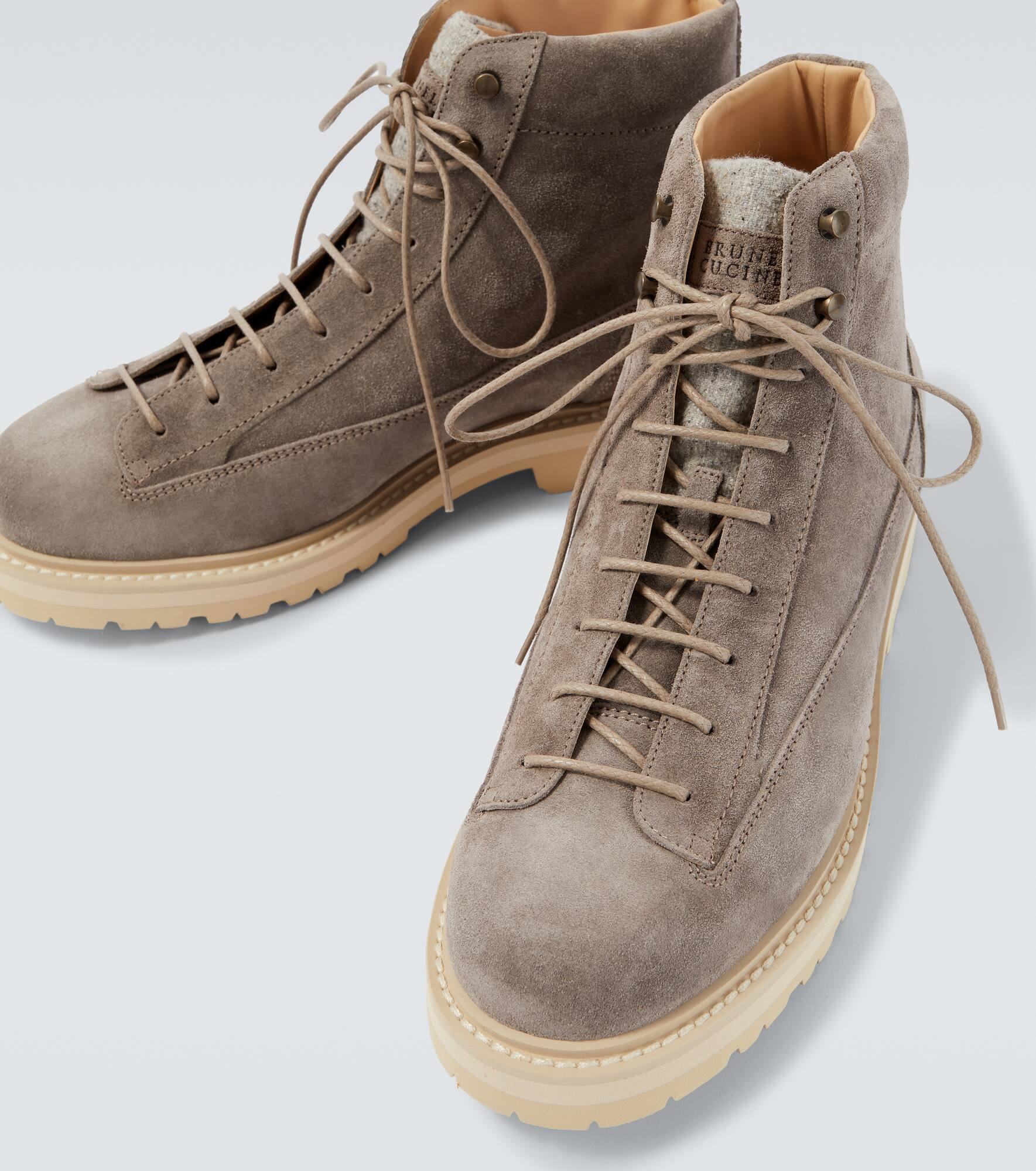 Suede ankle boots - 3