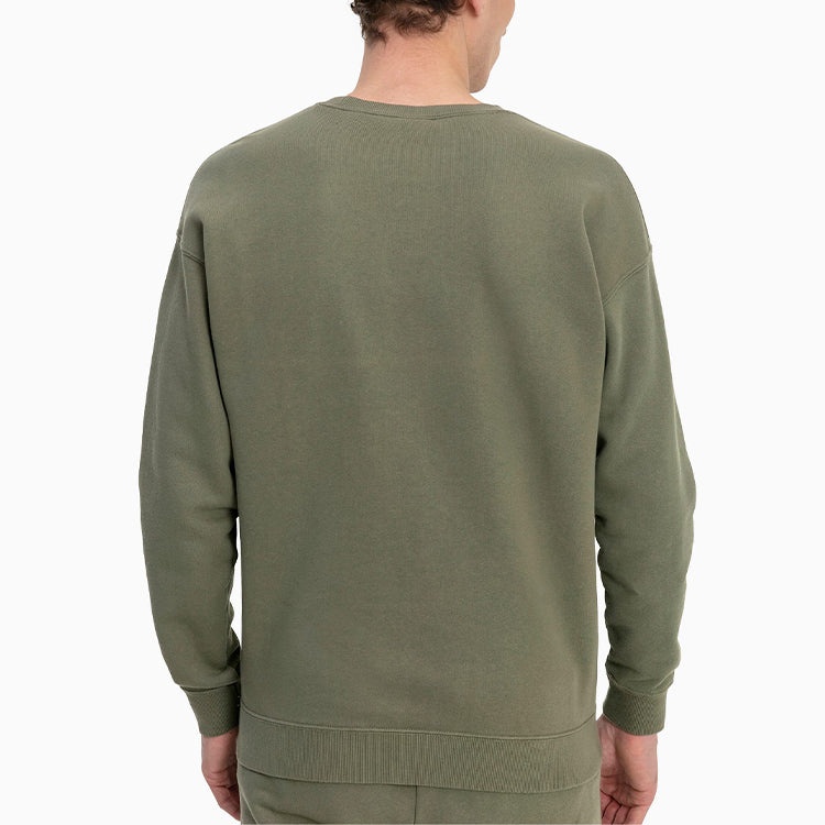 PUMA Alphabet Round Neck Pullover Green 596848-46 - 4