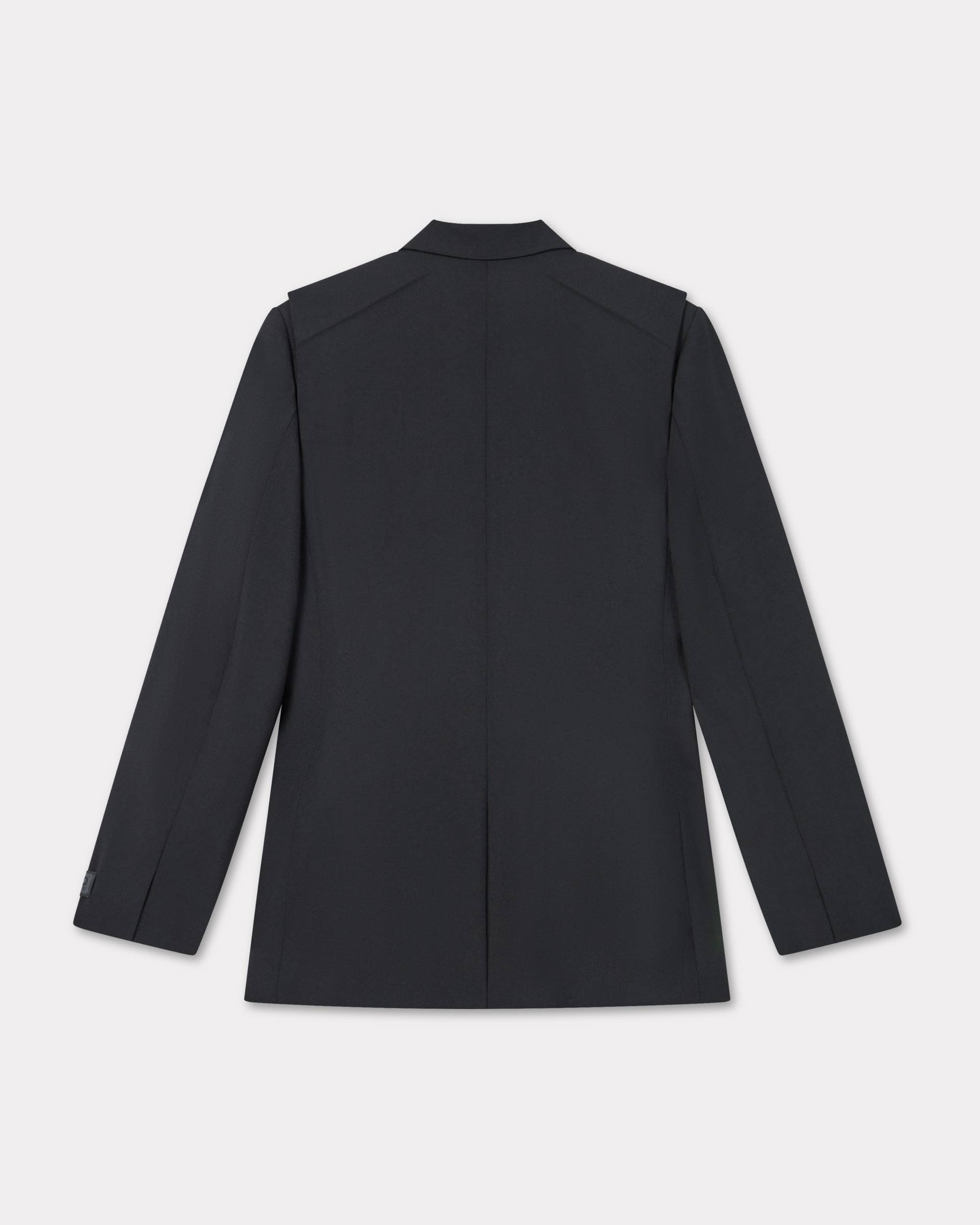 Oversized wool waisted blazer - 2