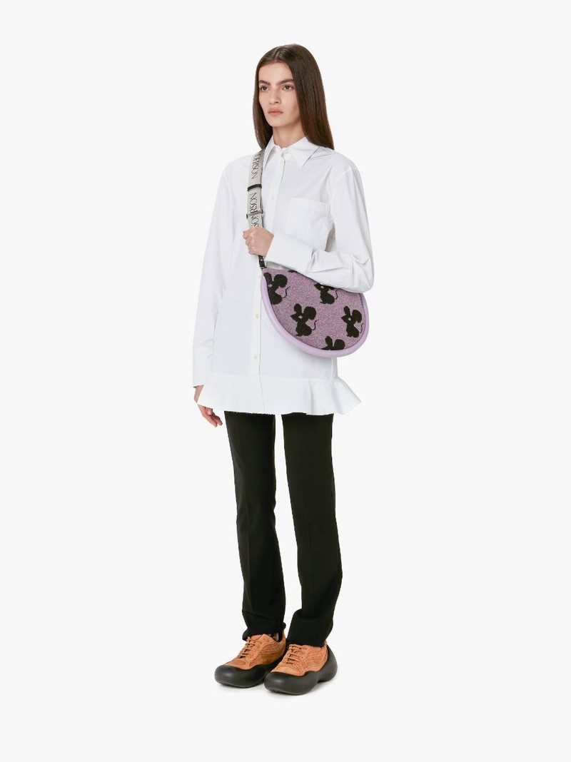 JW Anderson MEDIUM BUMPER-MOON - WOOL CROSSBODY BAG outlook