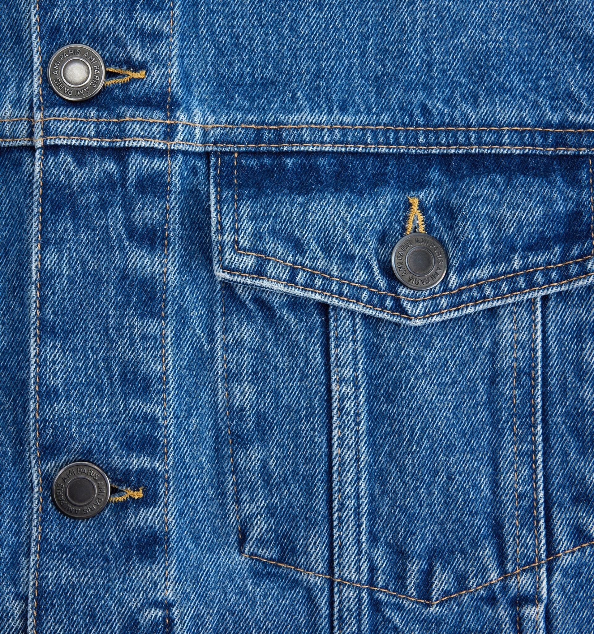 Boxy Fit Denim Jacket - 4