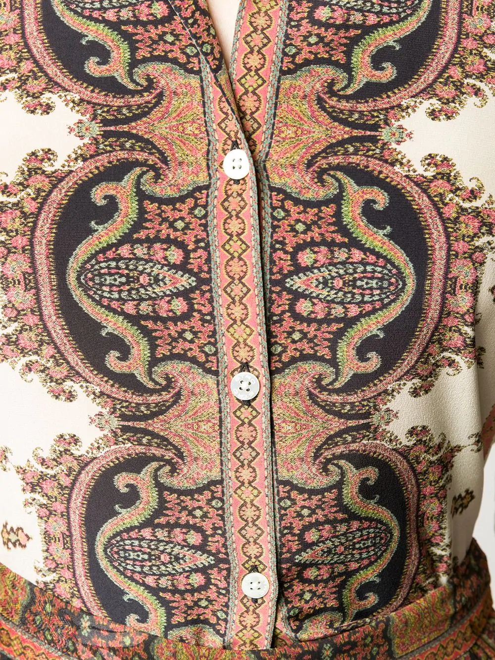 paisley-print shirt - 5