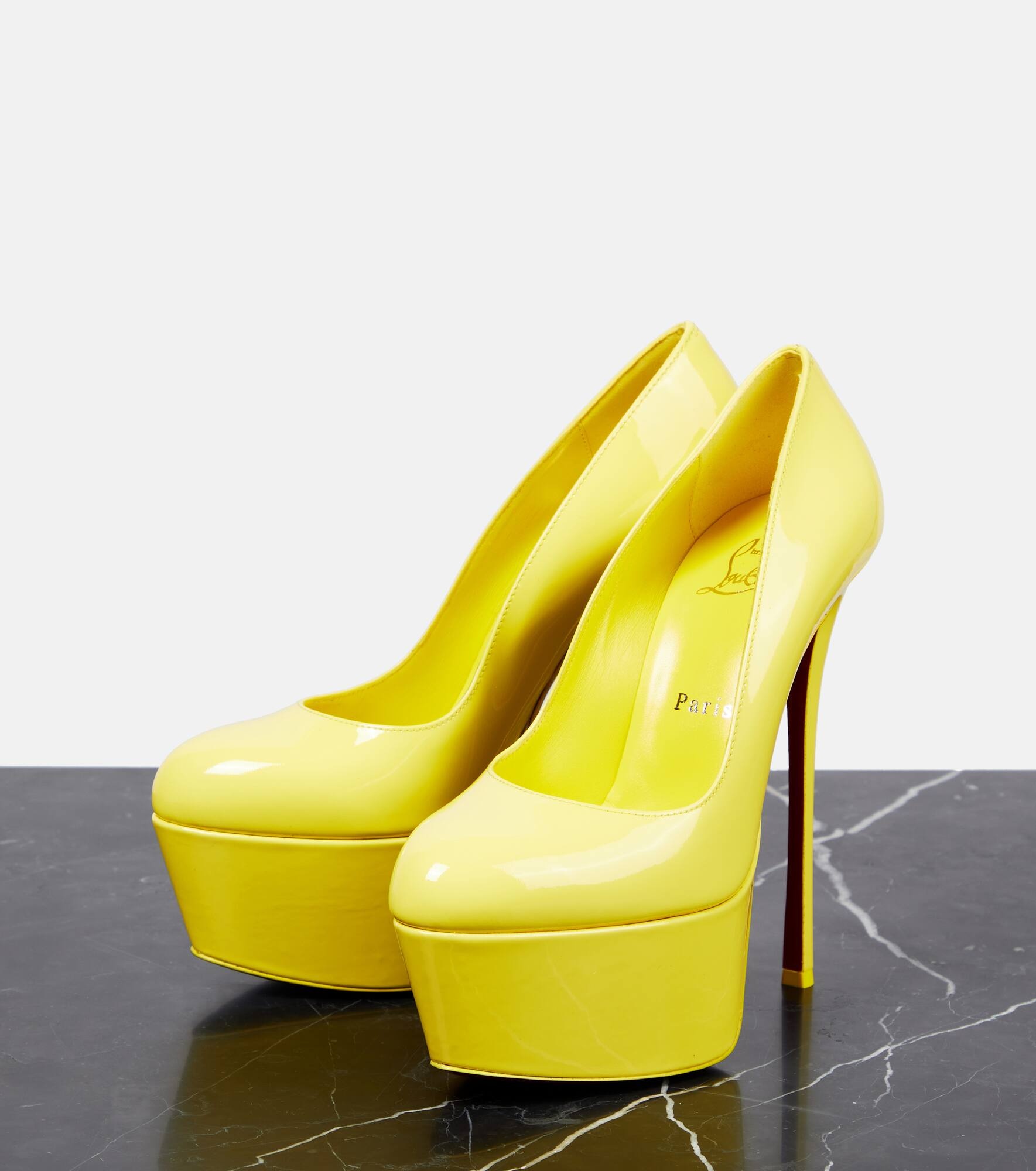 Dolly Alta patent leather platform pumps - 5