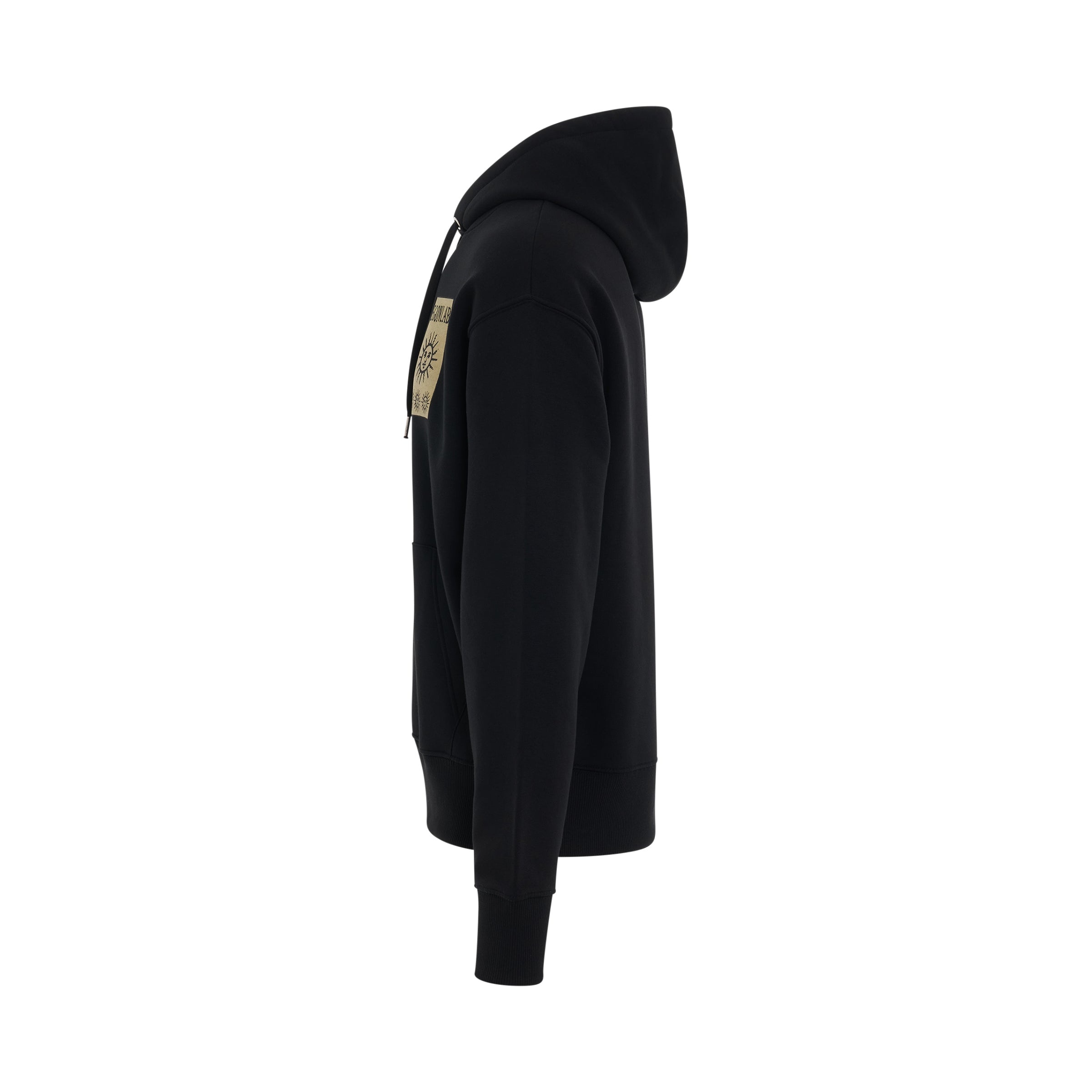 Sun Nine Hoodie in Black - 3