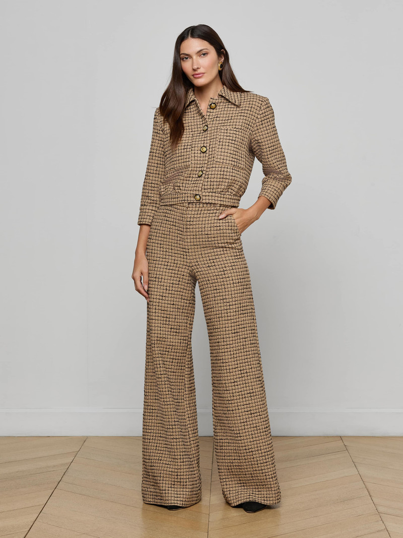 Jia Cropped Tweed Jacket 5