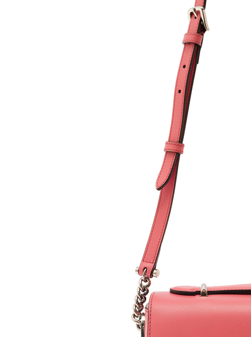 Gucci Women 'Petite Gg' Mini Pink Shoulder Bag With Double G Detail In Leather Woman - 3