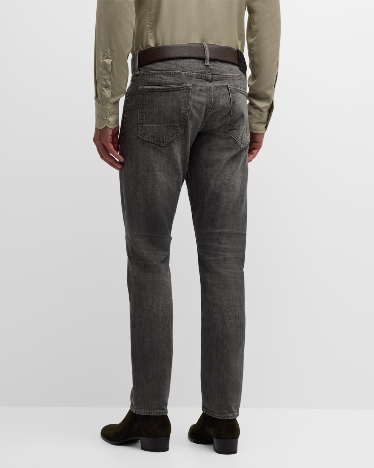 Men's Selvedge Slim-Fit Jeans - 4