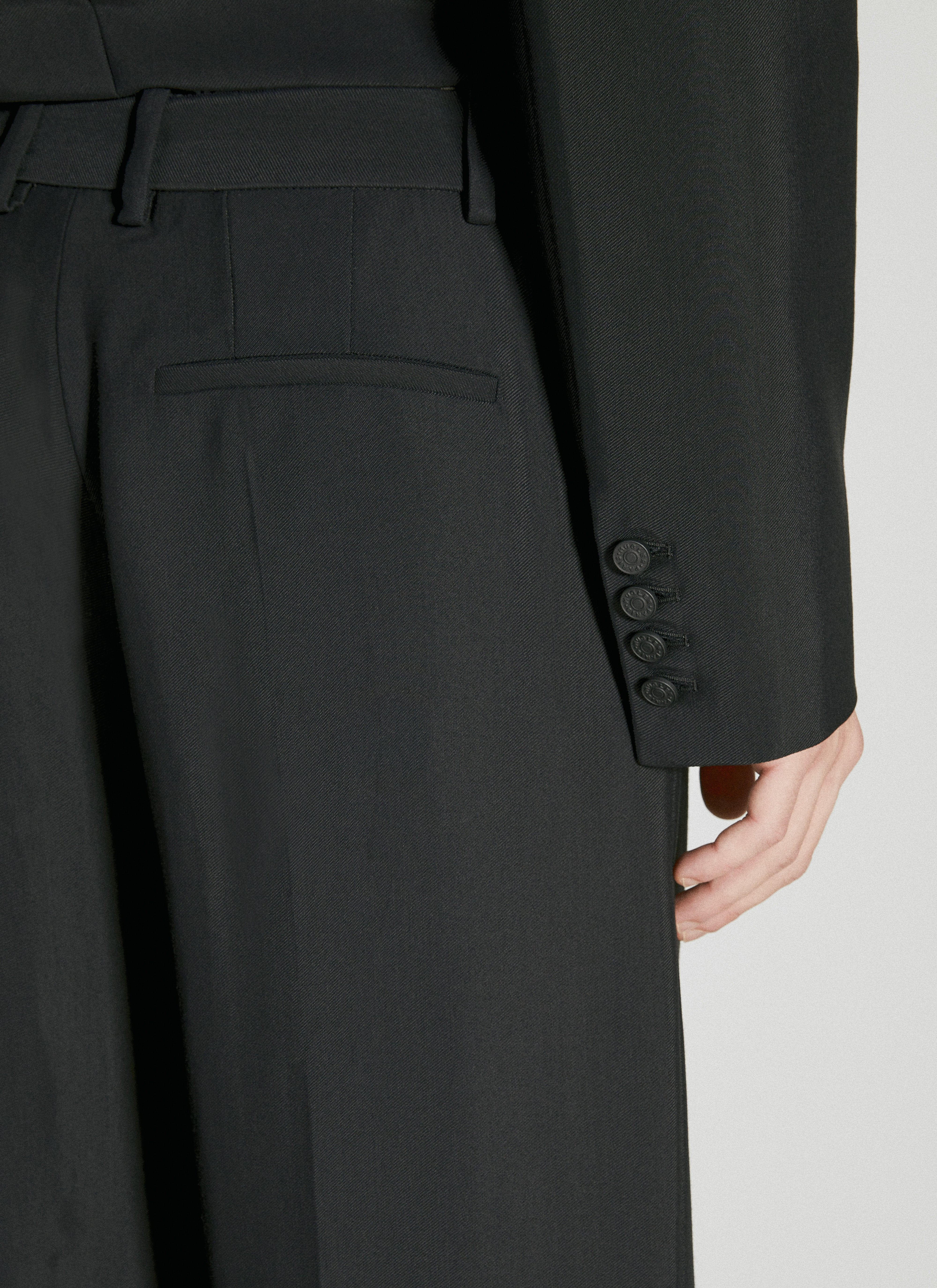 Mugler Women Cut-Out Tailored Pants - 5