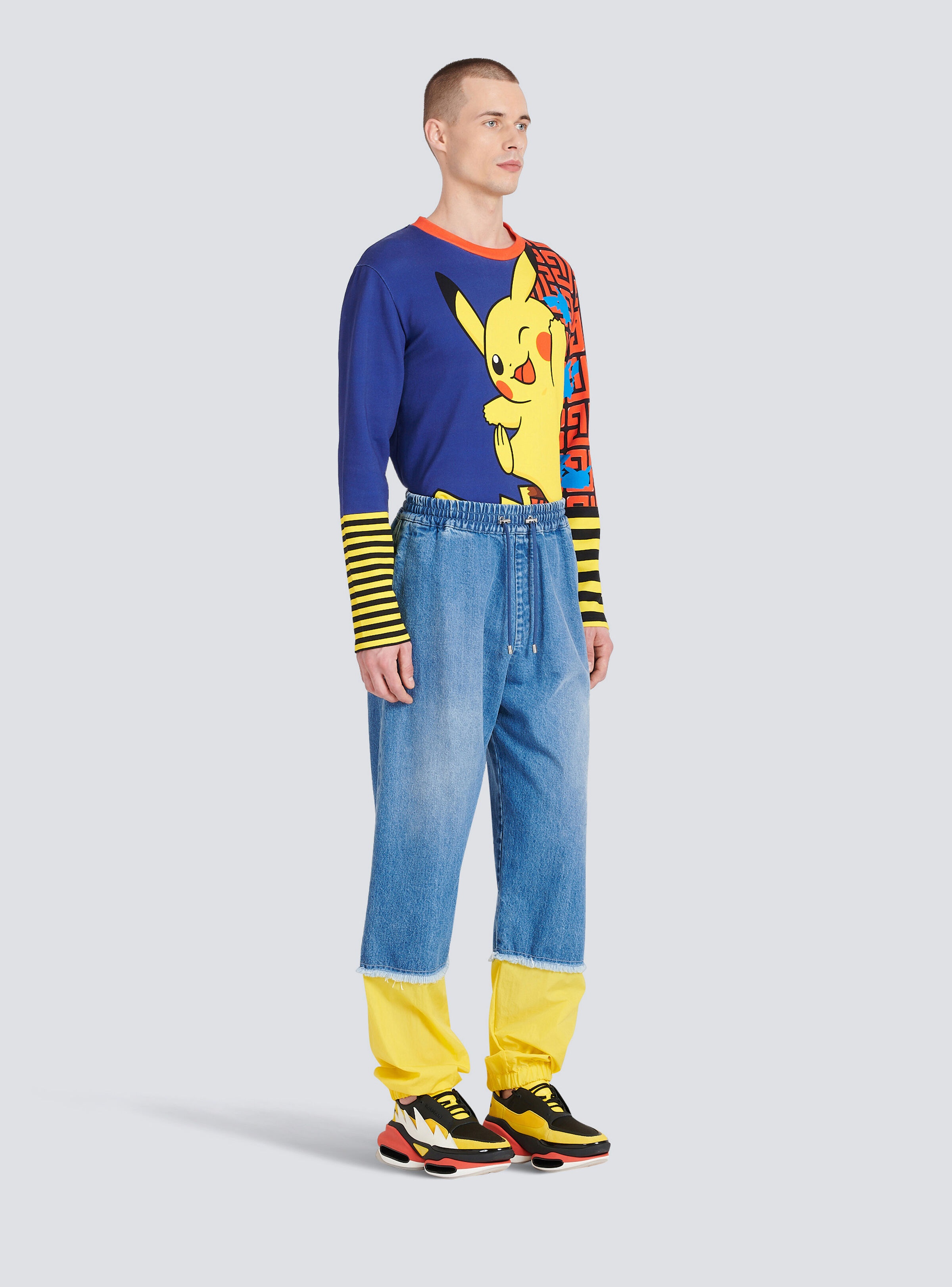 Unisex - Nylon cargo jeans - 5
