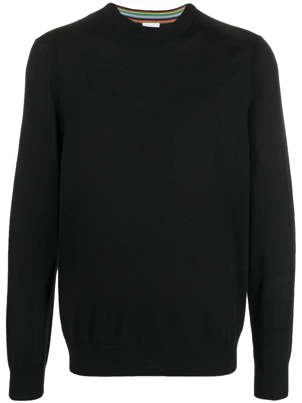 crew-neck knit jumper - 1