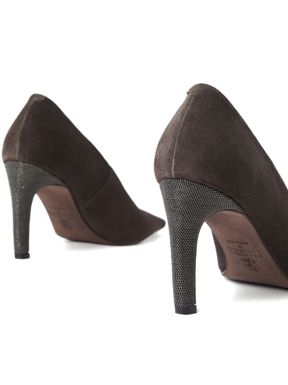 80mm suede pumps - 4