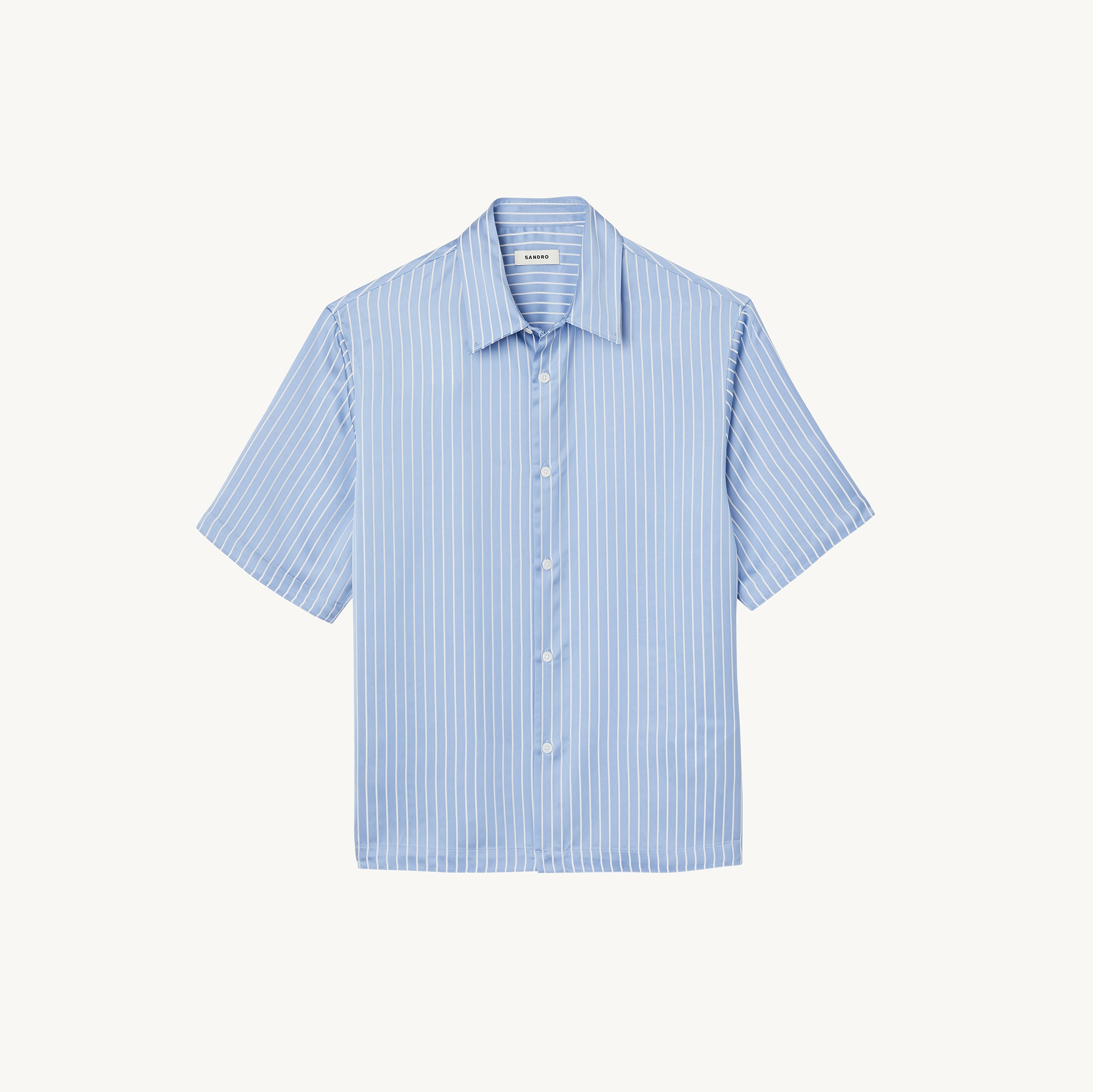 Striped flowing shirt - 1
