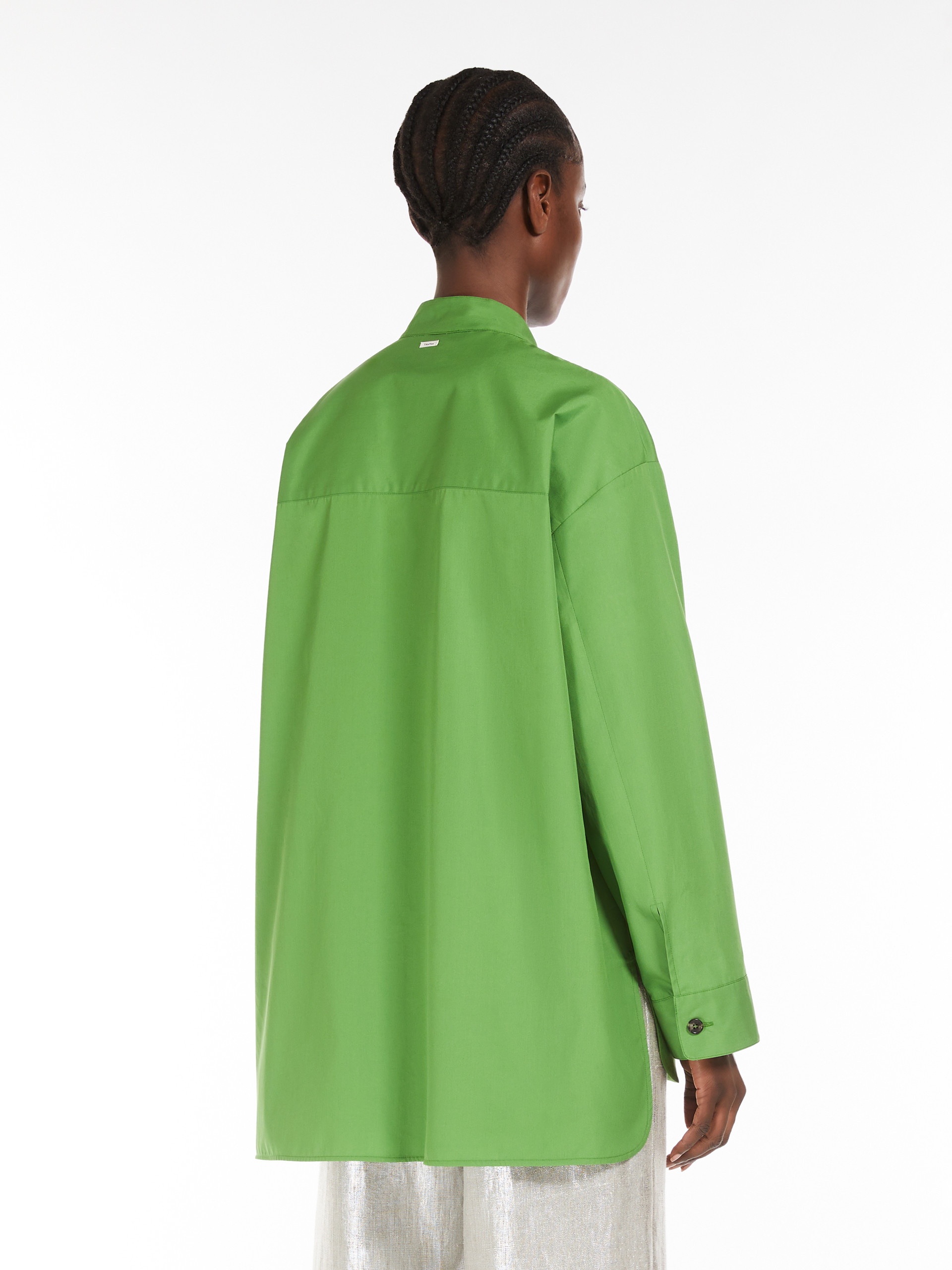 GIOSE Poplin Mandarin-neck shirt - 4