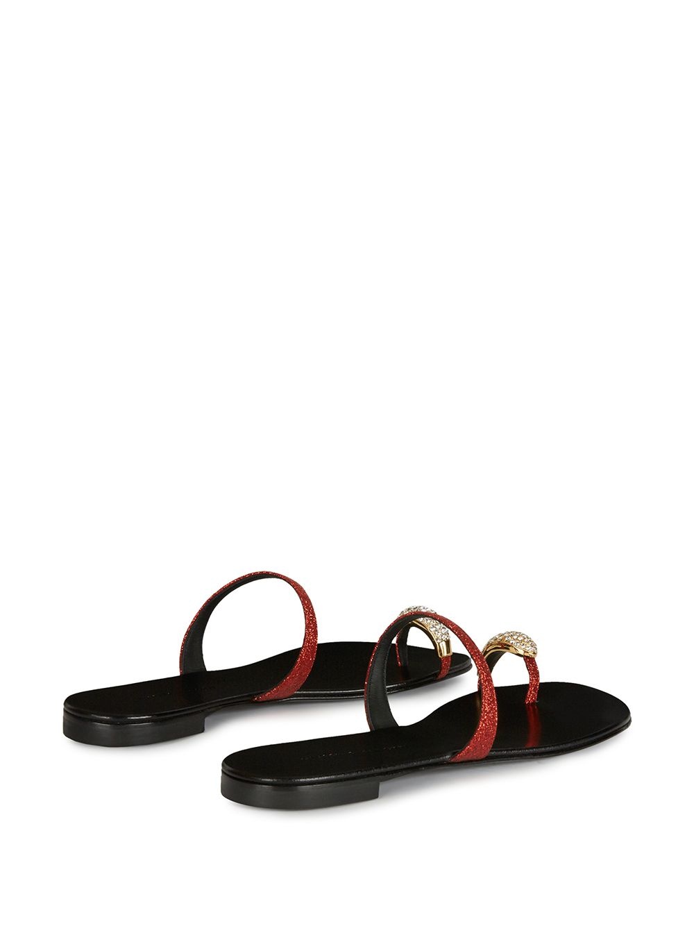 Ring toe-strap sandals - 6