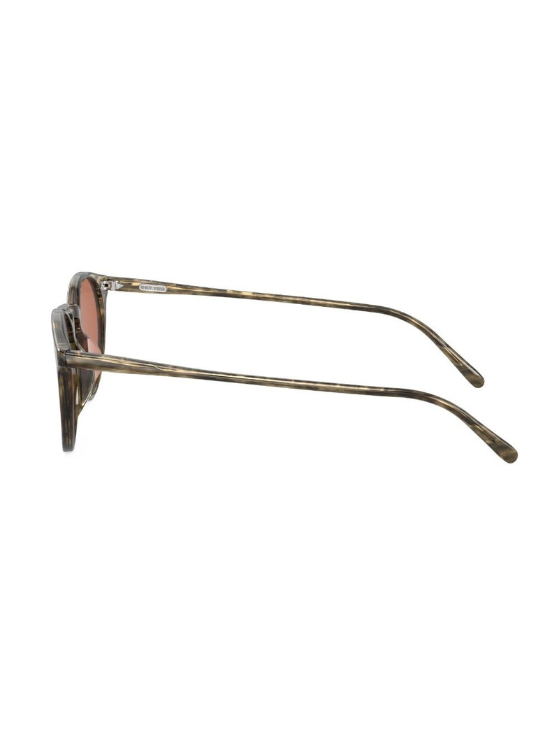 round-frame tinted-lenses sunglasses 3