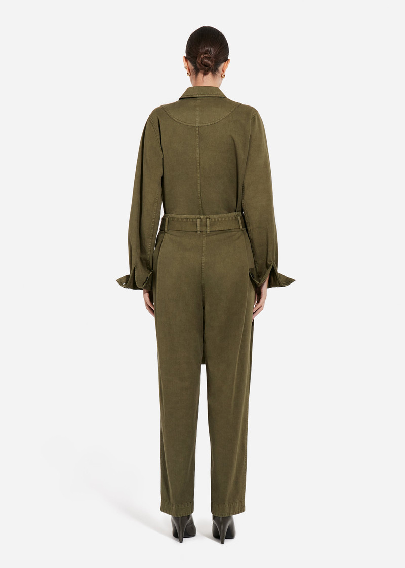 Pleated Pant in Cotton 6