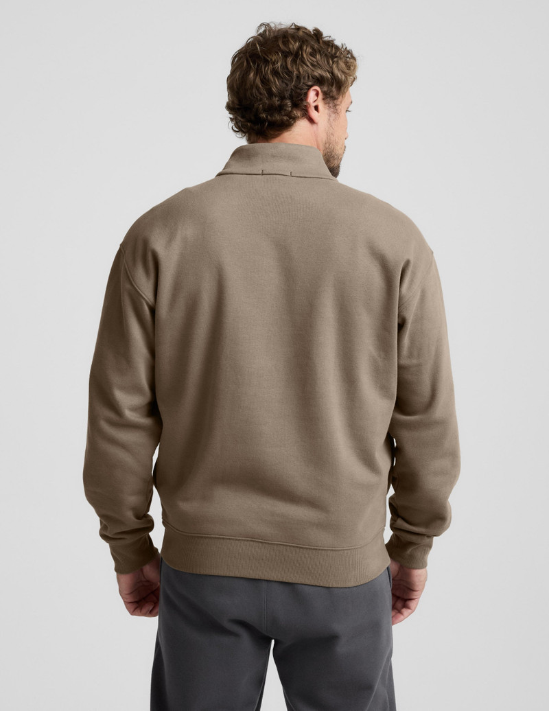 BEYOND YOGA LuxeFleece Men's Half Zip Pullover outlook