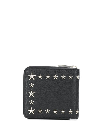 JIMMY CHOO Laurence star stud wallet outlook