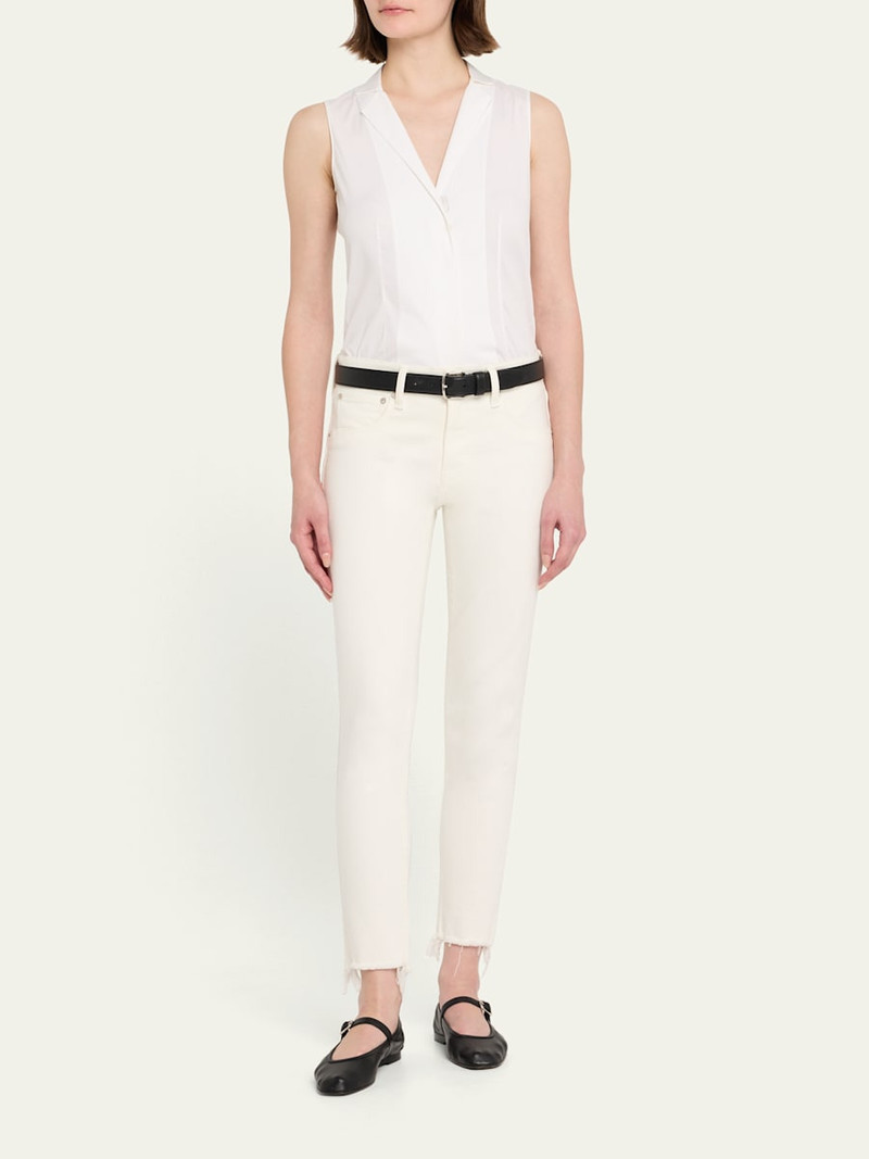 MOUSSY VINTAGE Calvert Mid-Rise Skinny Jeans outlook